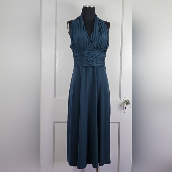 Evan Picone Halter Dress Size 10 - Picture 1 of 10